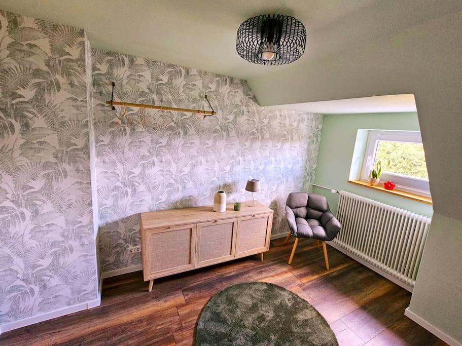 Dachnest Mit Terasse & Sauna Oerlinghausen Exteriér fotografie