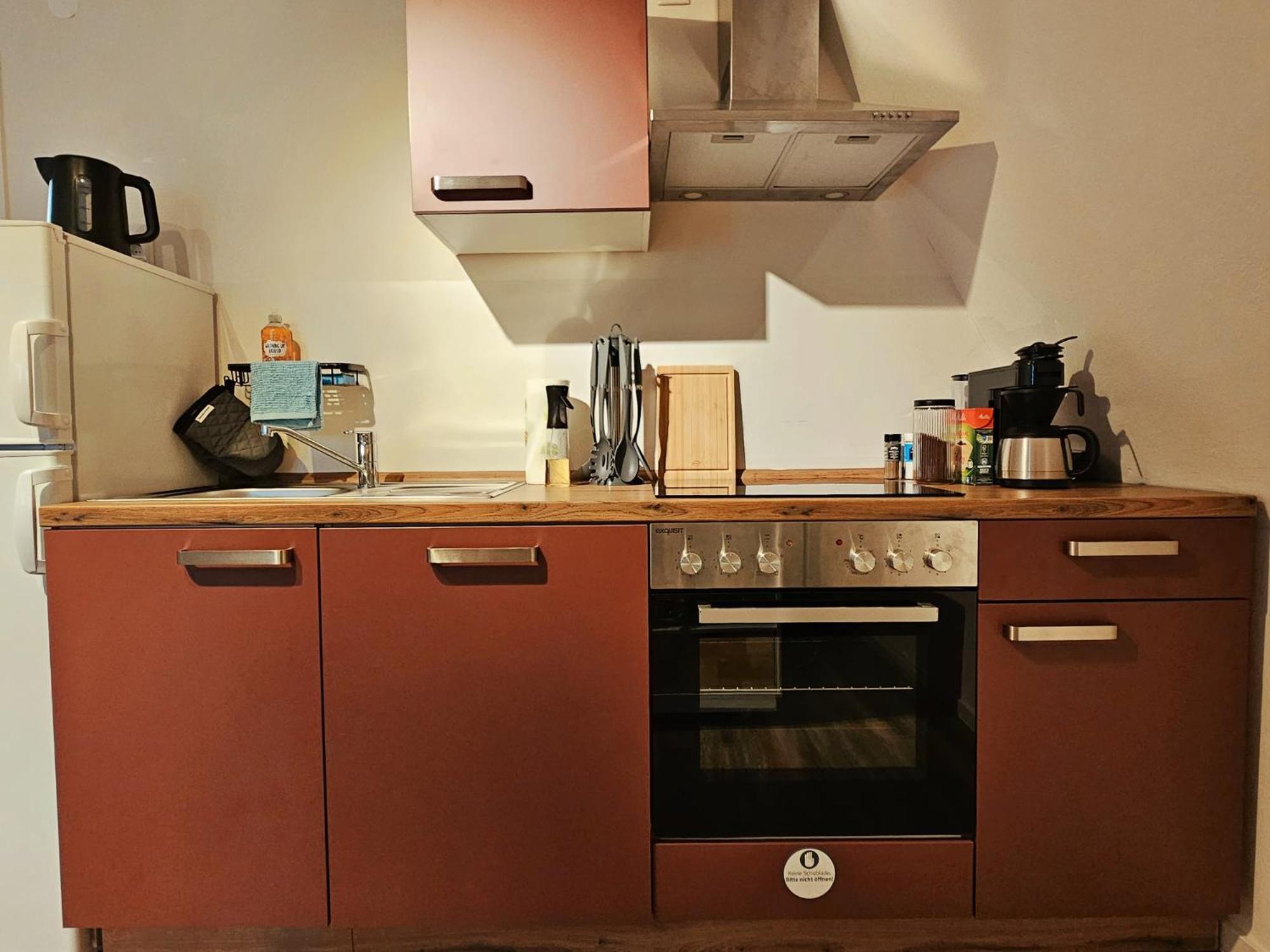 Dachnest Mit Terasse & Sauna Oerlinghausen Exteriér fotografie