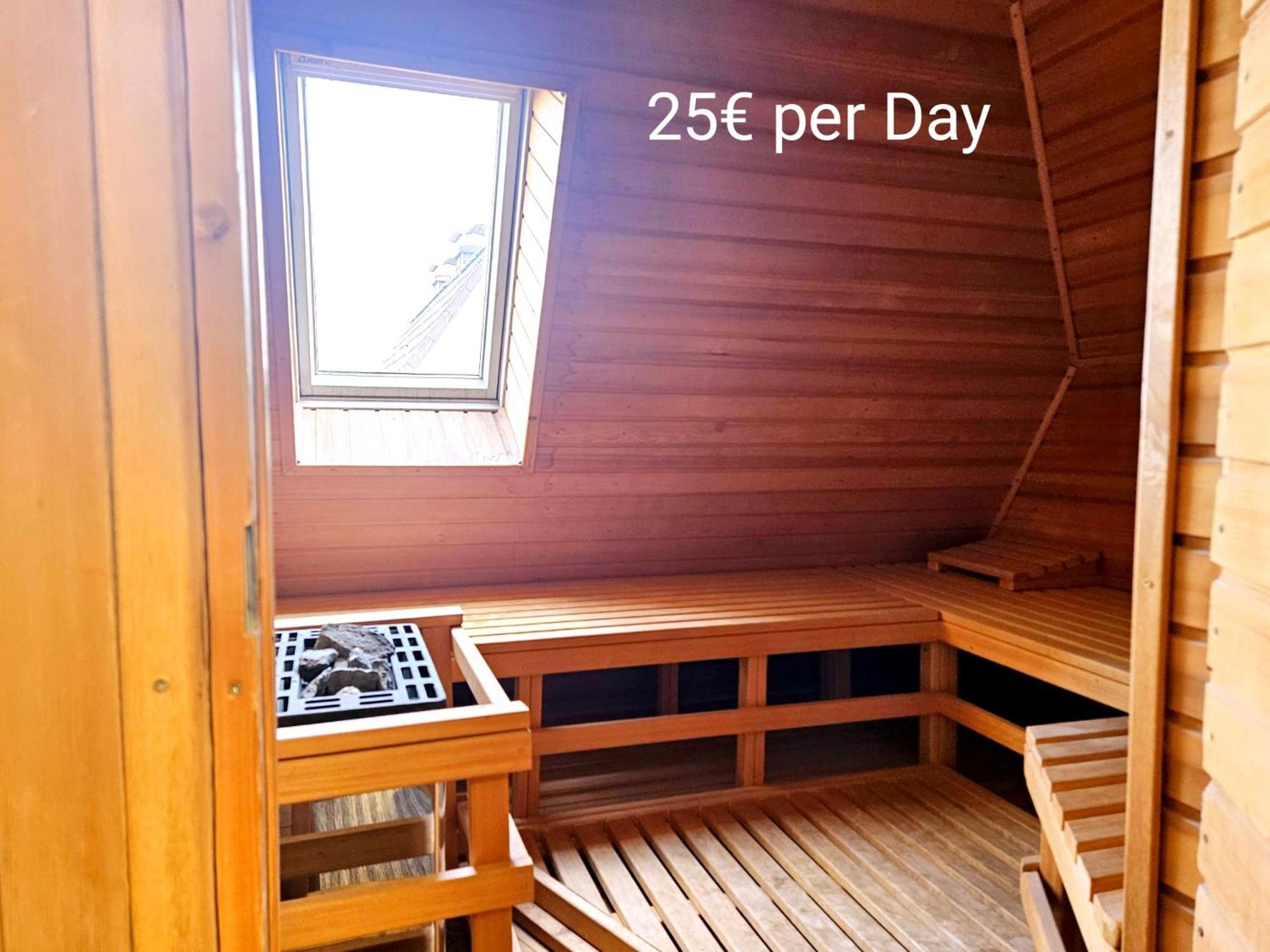 Dachnest Mit Terasse & Sauna Oerlinghausen Exteriér fotografie