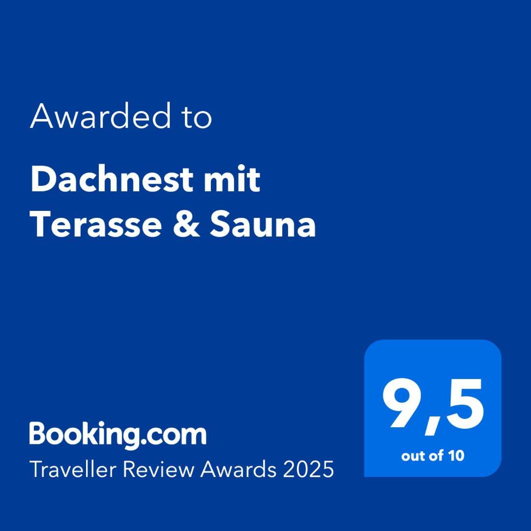 Dachnest Mit Terasse & Sauna Oerlinghausen Exteriér fotografie